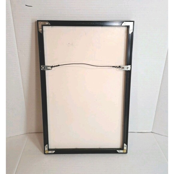 Dead Reckoning Poster Humphrey Bogart Lizabeth Scott Framed Vtg Reprint 17"x11" - Picture 2 of 2